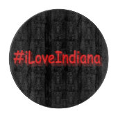 Planche À Découper "#iLoveIndiana " Conception sympa. Acheter mainten (Devant)