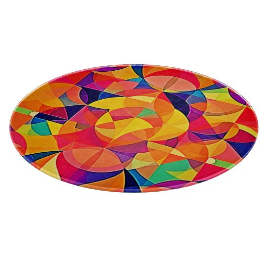 Planche À Découper Image Abstraite de symétrie dynamique (Coin)