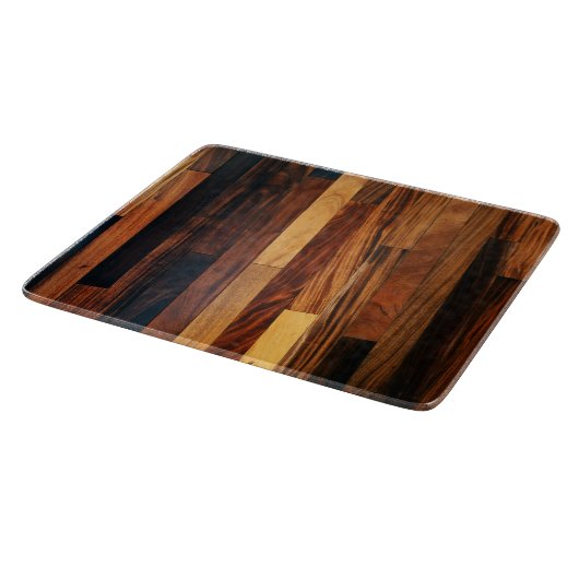 Planche À Découper Image de lamelles en faux bois (Coin)