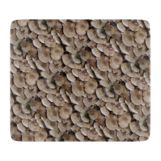 Planche À Découper image vegatable amusante de champignons de Paris f (Devant)