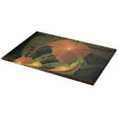 Planche À Découper Imaginaire Plante Abstrait rouille verte Brown fra (Coin)