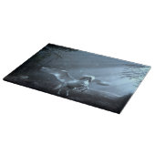 Planche À Découper Imaginaire Unicorne en forêt (Coin)