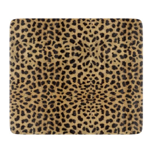 Planche À Découper Impression Cheetah (Devant)