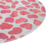 Planche À Découper Impression dalmate rose et blanc (Coin)