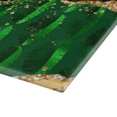 Planche À Découper Impression d'animal de safari vert Agate (Coin)