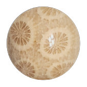 Planche À Découper Impression de corail fossilisé (Devant)