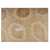 Planche À Découper Impression de corail fossilisé (Devant)