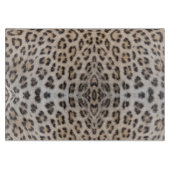 Planche À Découper Impression de fourrure élégante de léopard guépard (Devant)