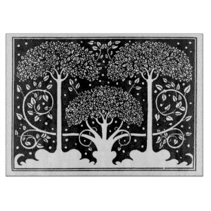 Planche À Découper Impression de motif d'arbre Art Nouveau d'Aubrey B