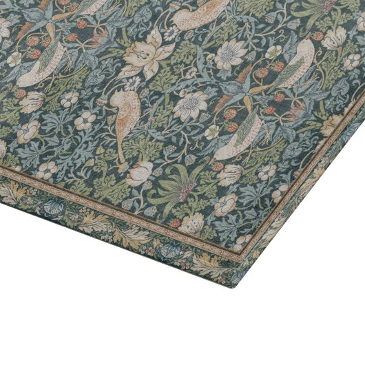 Planche À Découper Impression de tapis de soie persan (Coin)