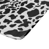 Planche À Découper Impression de vache noire et blanche (Coin)