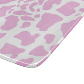 Planche À Découper Impression de vache rose (Coin)