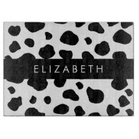 Impression De Vache, Spots De Vache, Noir Et Blanc