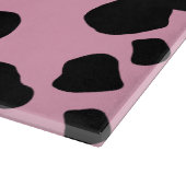 Planche À Découper Impression De Vache, Spots De Vache, Vache Rose, V (Coin)