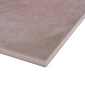 Planche À Découper Impression en quartz rose (Coin)