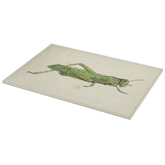 Planche À Découper Impression encadrée de sauterelles vertes (Coin)