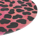 Planche À Découper Impression noire et rouge dalmate (Coin)