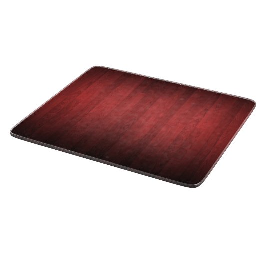 Planche À Découper Impression numérique sur bois rouge foncé (Coin)