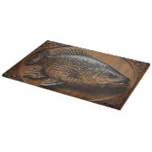 Planche À Découper Impression textuelle 3D Australian Murray Cod, (Coin)
