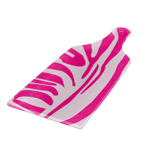Planche À Découper Impression zèbre rose (Coin)