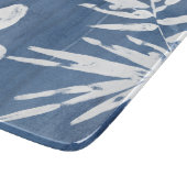 Planche À Découper Impressions tropicales d'indigo - verdure (Coin)