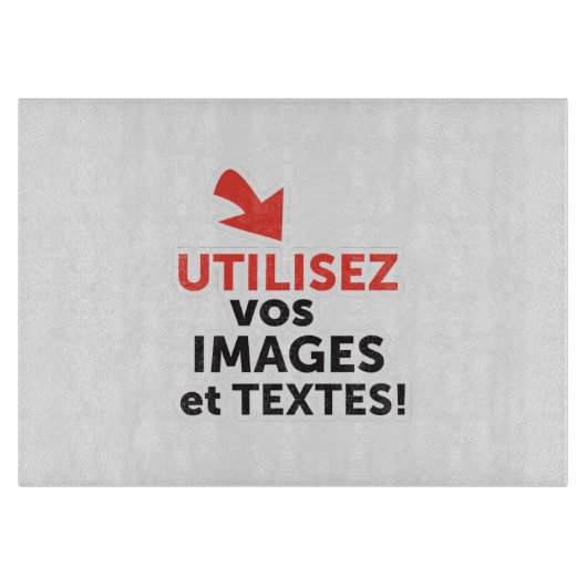 Planche À Découper Imprimer vos conceptions en ligne en français (Devant)
