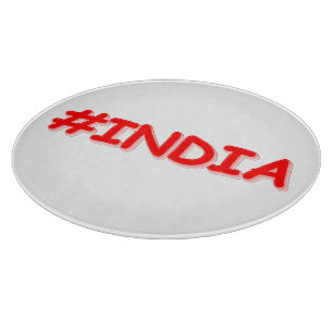 Planche À Découper "#India" Joli design. Commandez dès maintenant
