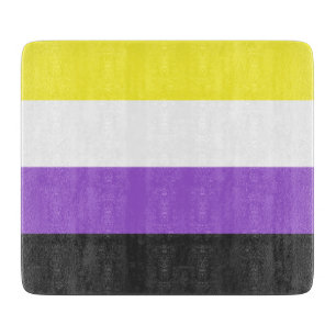 Planche À Découper Indicateur Enby (Pride non binaire)