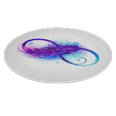 Planche À Découper Infini avec plume violette (Coin)