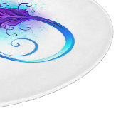 Planche À Découper Infini avec plume violette (Coin)