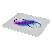 Planche À Découper Infini avec plume violette (Coin)