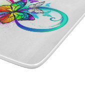 Planche À Découper Infini lumineux avec papillon arc-en-ciel (Coin)