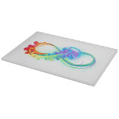 Planche À Découper Infinity avec Rainbow Jellyfish (Coin)