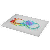 Planche À Découper Infinity avec Rainbow Jellyfish (Coin)