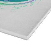 Planche À Découper Infinity avec Rainbow Jellyfish (Coin)