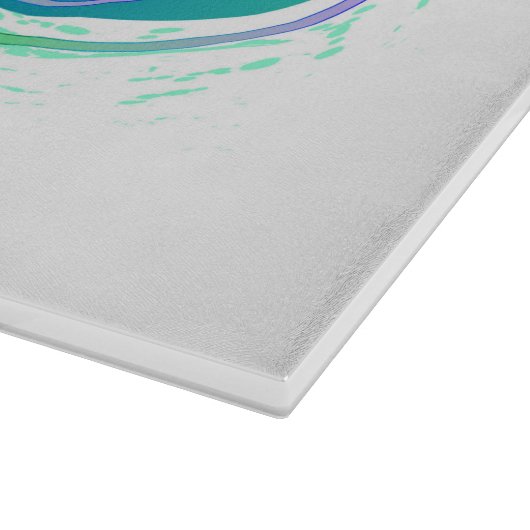 Planche À Découper Infinity avec Rainbow Jellyfish (Coin)