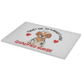 Planche À Découper Infirmière Qualifiée Pawsitively (Coin)