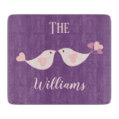 Planche À Découper Inséparables décoratifs (Devant)