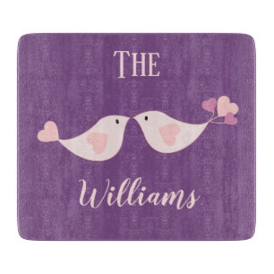 Planche À Découper Inséparables décoratifs