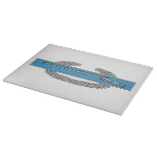 Planche À Découper Insigne de fantassin de combat CIB vétéran de l'ar