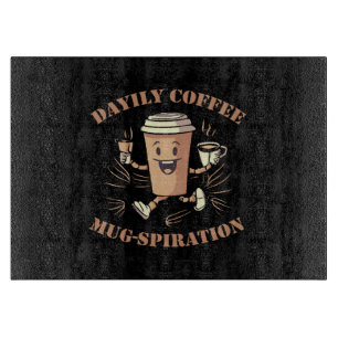 Planche À Découper Inspiration quotidienne de tasse de café