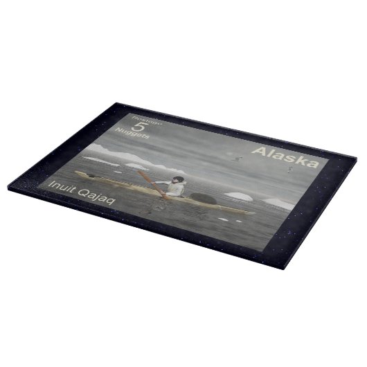 Planche À Découper Inuit Kayak (Coin)