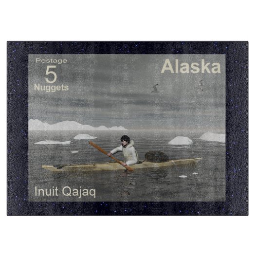 Planche À Découper Inuit Kayak (Devant)