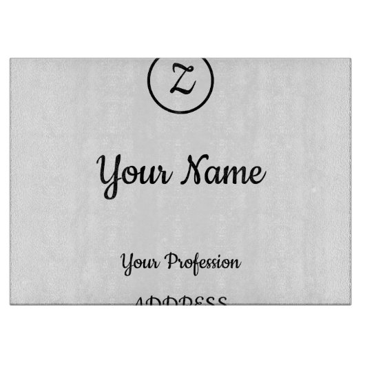 Planche À Découper Invitation (Devant)