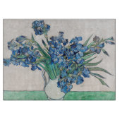 Planche À Découper Iris bleus par Vincent Van Gogh Beaux-Arts (Devant)