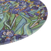Planche À Découper Iris de Van Gogh Peinture Impressionniste (Coin)