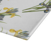 Planche À Découper Iris espagnol (Iris xiphium) par Redouté (Coin)