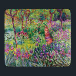 Planche À Découper Iris Garden par Claude Monet Cutting Board<br><div class="desc">Le jardin d'Iris par Claude Monet.
Visitez mon magasin pour un design plus intéressant et plus de choix de couleurs => zazzle.com/colorfulworld*</div>