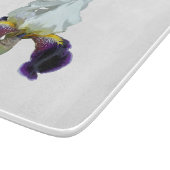 Planche à découper Iris Violet et Blanc (Coin)