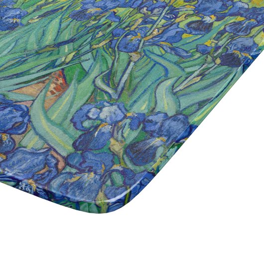 Planche À Découper Irises par Van Gogh Cutting Board (Coin)